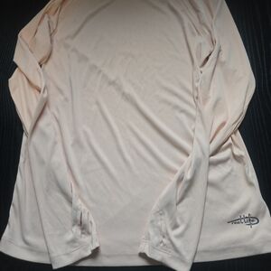 Reel Life Women's Long Sleeve Performance Tee - Light Pink